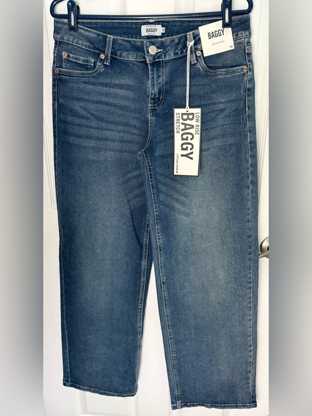 Charlotte Russe Baggy Jeans in Blue Denim